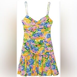 NWOT Floral Zara Dress